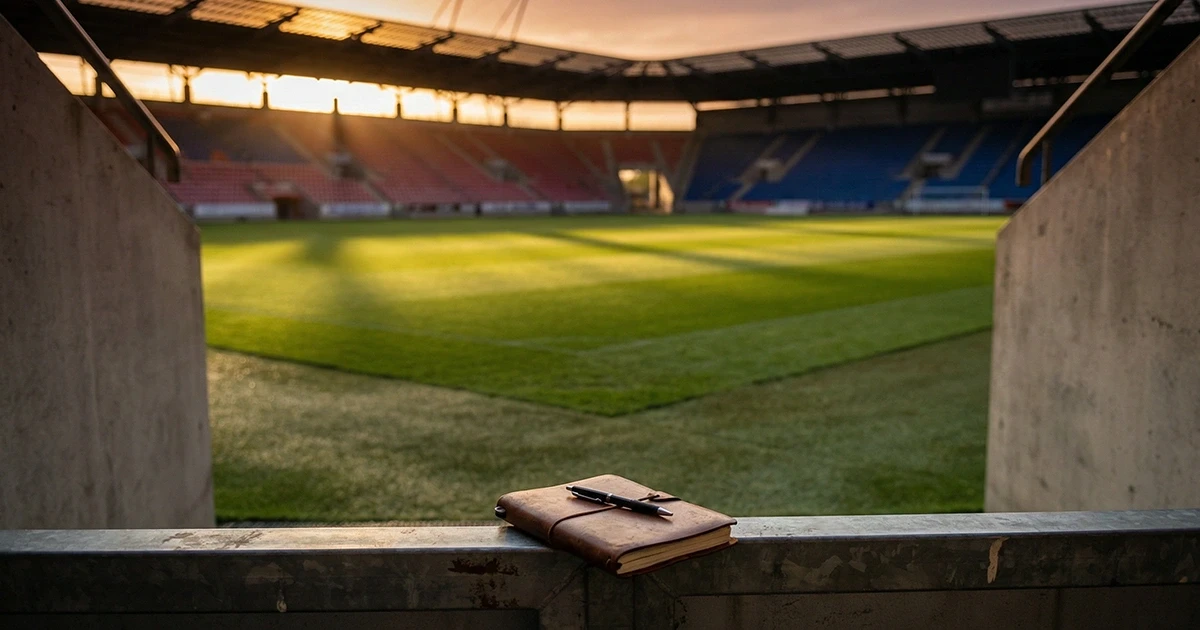 Conseiller en paris sportifs analysant des strategies de pari sur un terrain de football