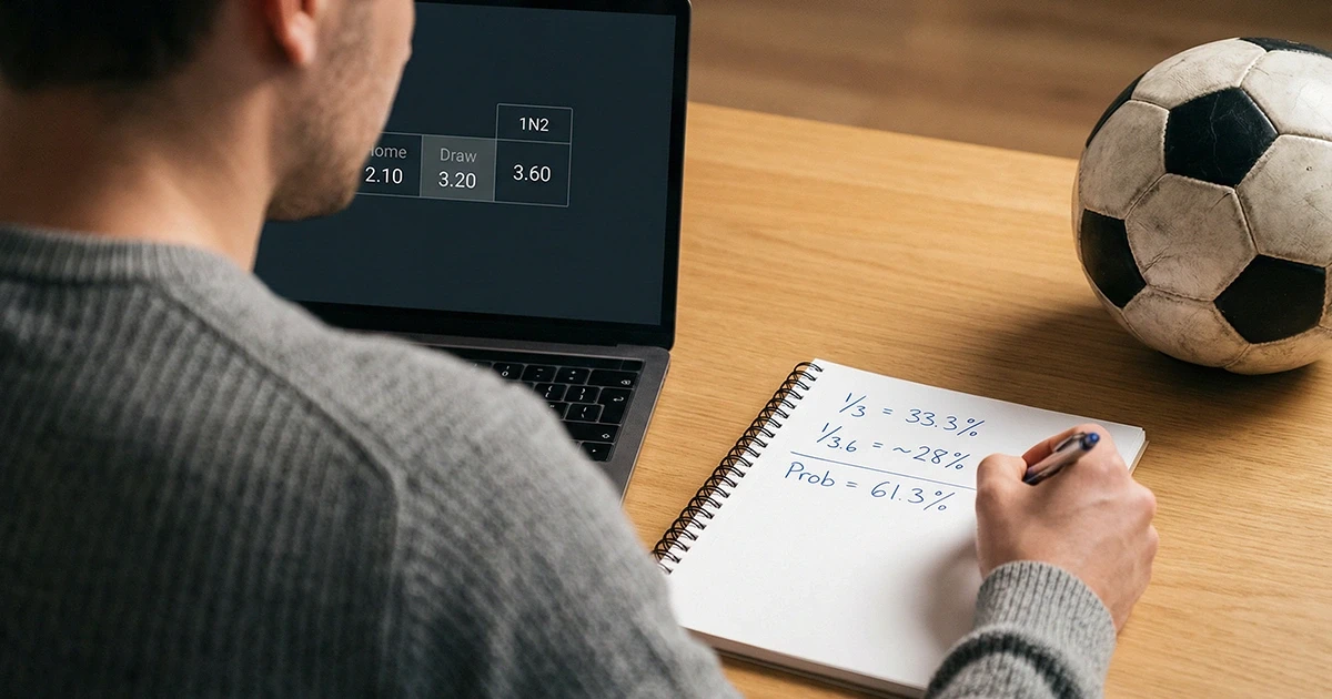 Ecran affichant des cotes de paris sportifs pour un match de football de Ligue 1