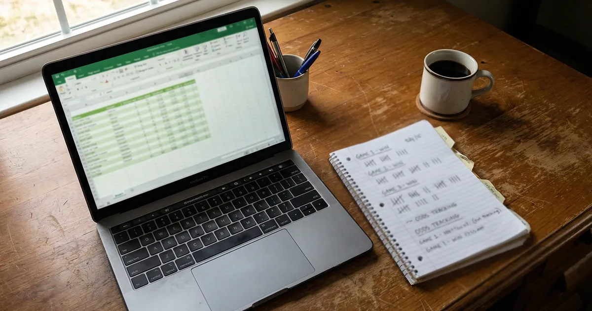 Suivi des paris sportifs: construire un tracker Excel et choisir les meilleures applications